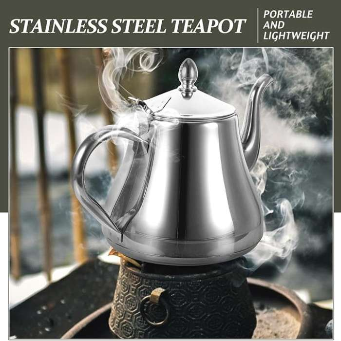 Stainless Steel Teapot